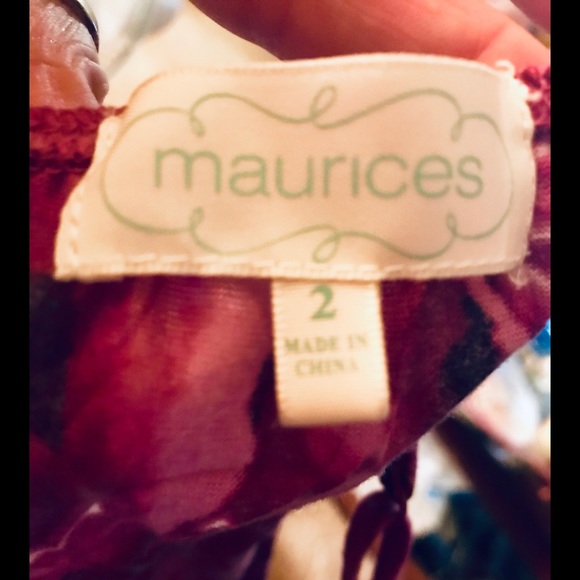 HOST PICK! Maurice’s Plum Rosebuds Lingerie - Picture 5 of 8